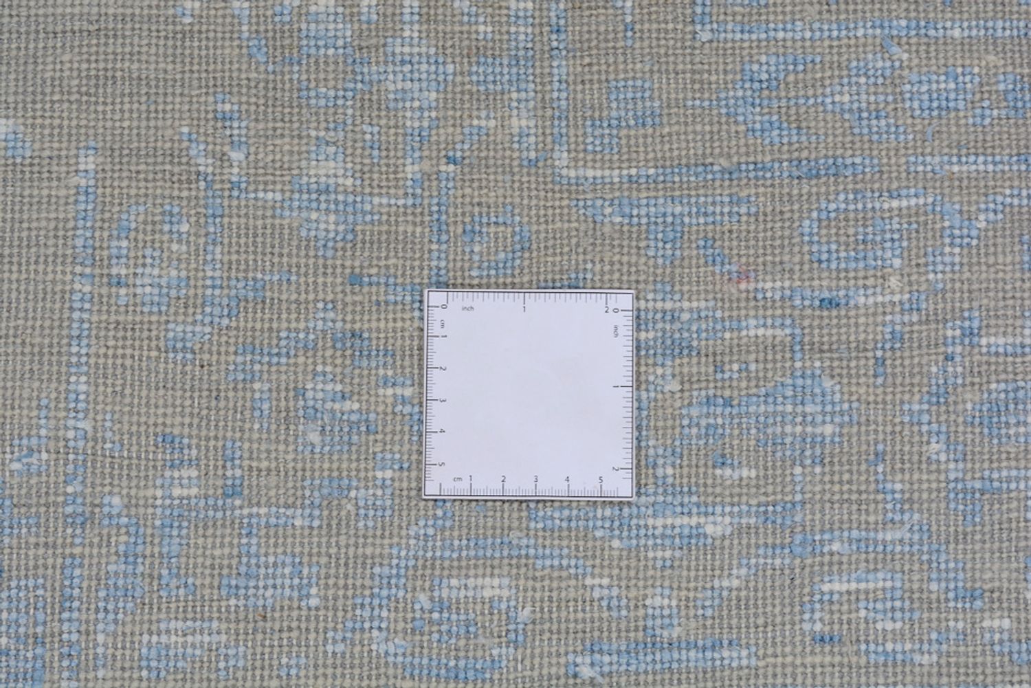 Alfombra de diseño - 289 x 274 cm - azul claro