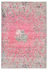 Alfombra de diseño - 271 x 186 cm - fucsia