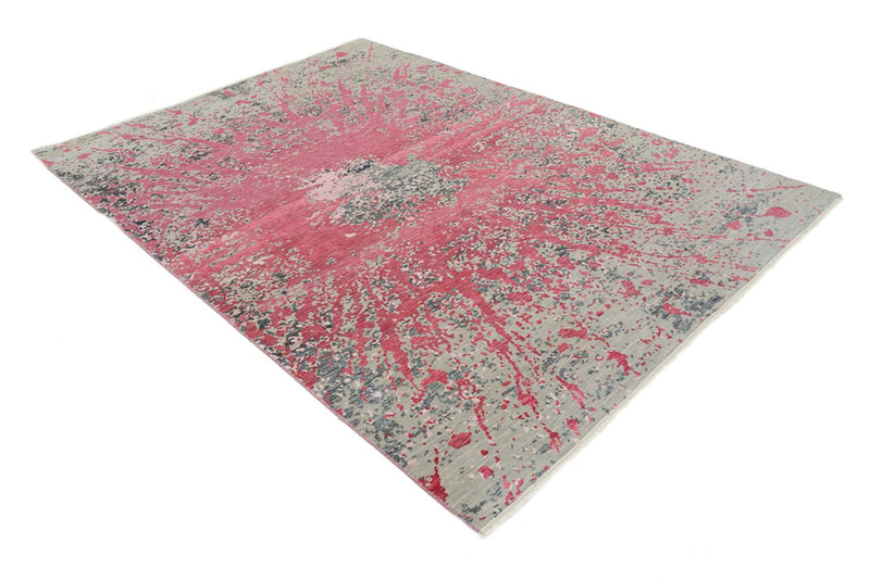 Alfombra de diseño - 271 x 186 cm - fucsia