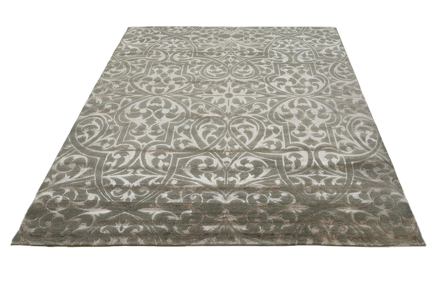 Alfombra de diseño - 288 x 242 cm - gris claro