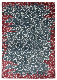 Alfombra de diseño - 242 x 171 cm - gris oscuro