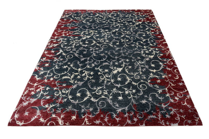 Alfombra de diseño - 242 x 171 cm - gris oscuro