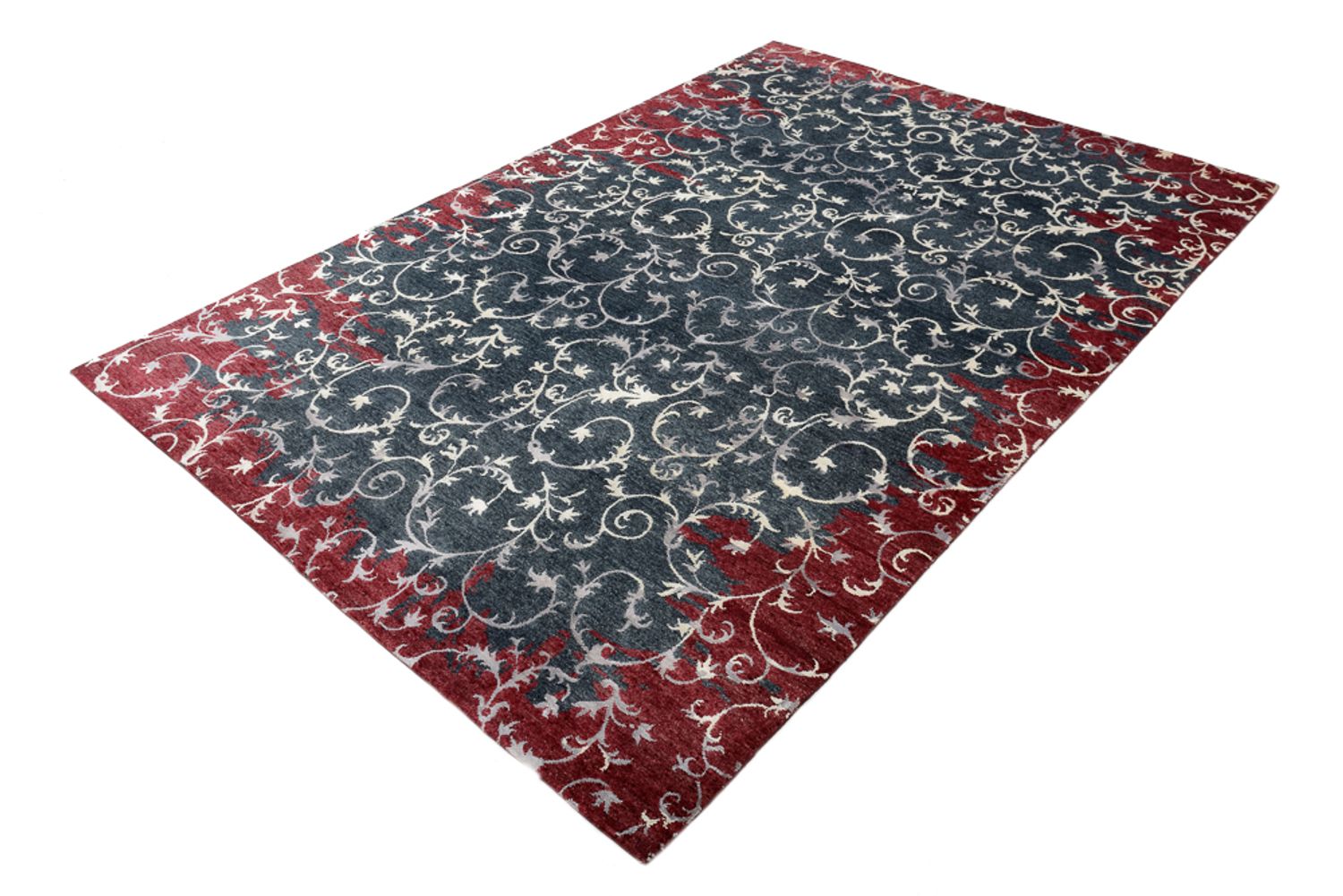 Alfombra de diseño - 242 x 171 cm - gris oscuro
