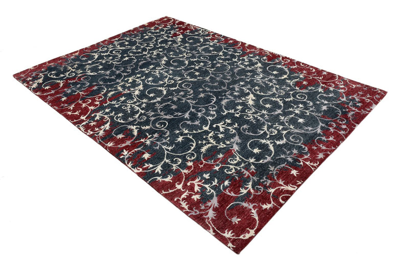 Alfombra de diseño - 242 x 171 cm - gris oscuro