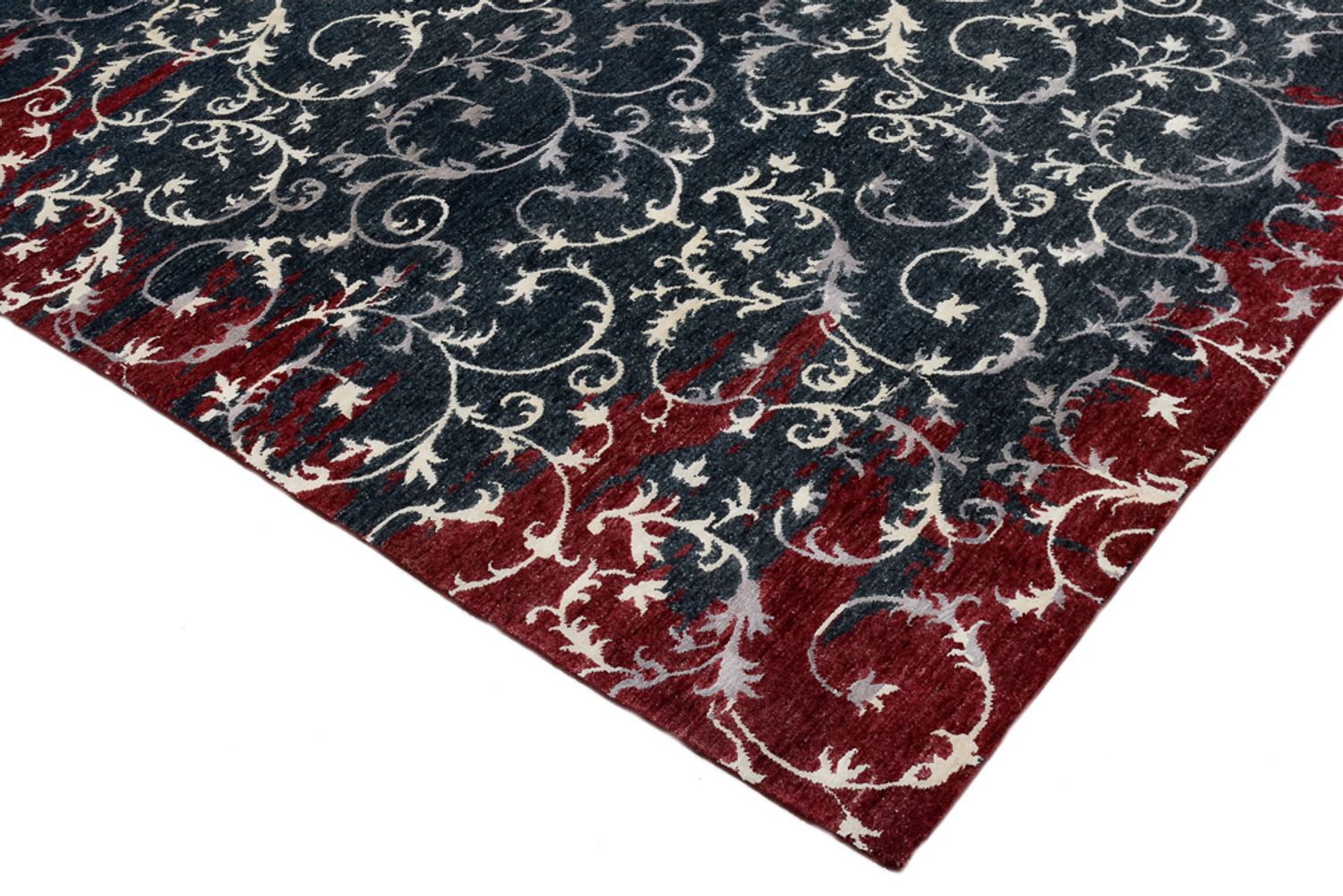 Alfombra de diseño - 242 x 171 cm - gris oscuro