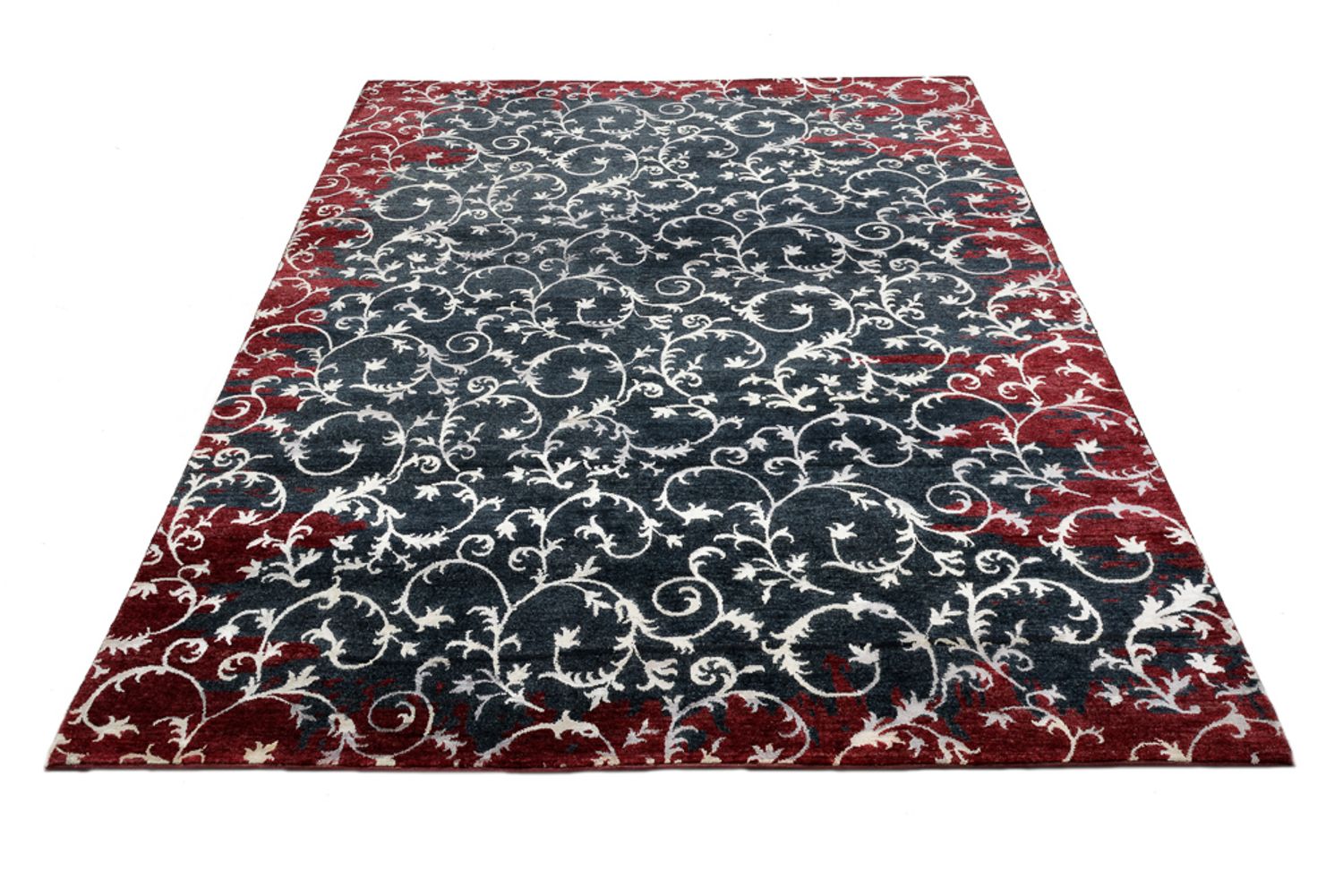 Alfombra de diseño - 242 x 171 cm - gris oscuro