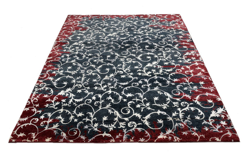 Alfombra de diseño - 242 x 171 cm - gris oscuro
