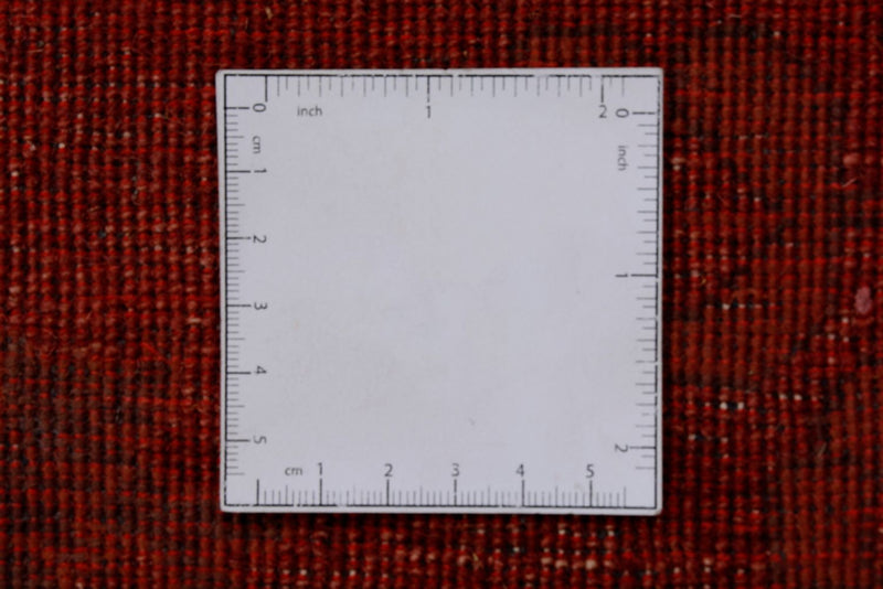 Alfombra de diseño - 238 x 171 cm - rojo
