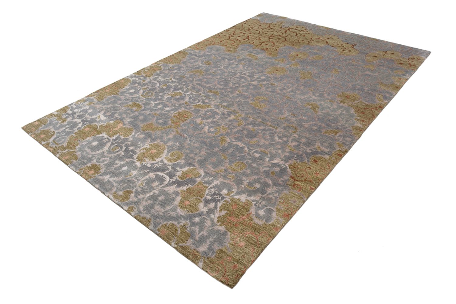 Alfombra de diseño - 273 x 182 cm - verde oliva
