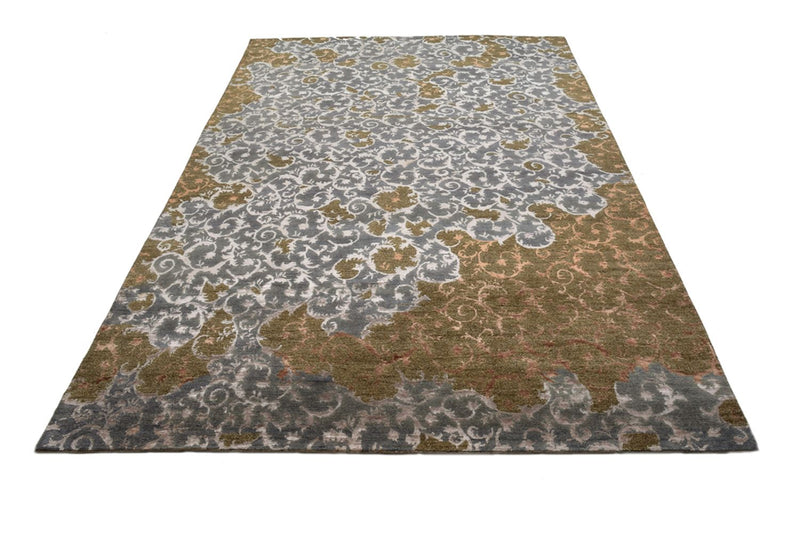 Alfombra de diseño - 273 x 182 cm - verde oliva