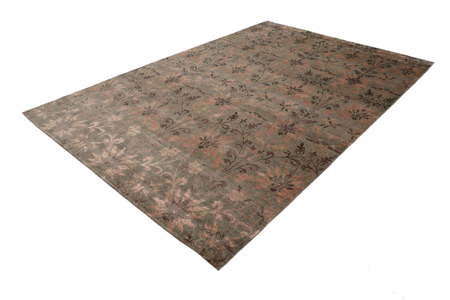 Alfombra de diseño - 302 x 204 cm - marrón oscuro