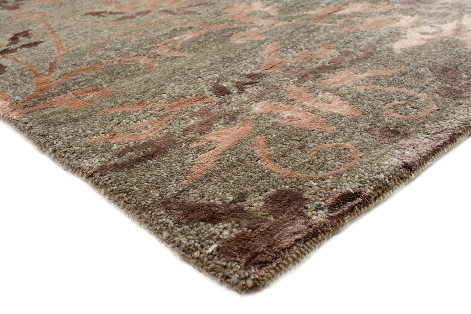 Alfombra de diseño - 302 x 204 cm - marrón oscuro