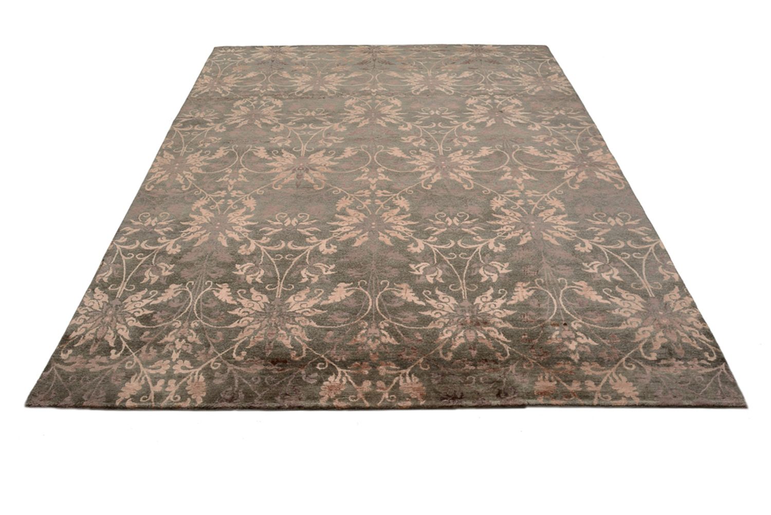 Alfombra de diseño - 302 x 204 cm - marrón oscuro
