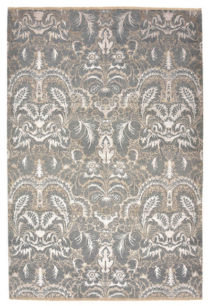 Alfombra de diseño - 304 x 205 cm - gris claro