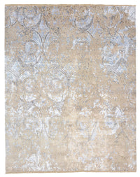 Alfombra de diseño - 303 x 239 cm - beige oscuro