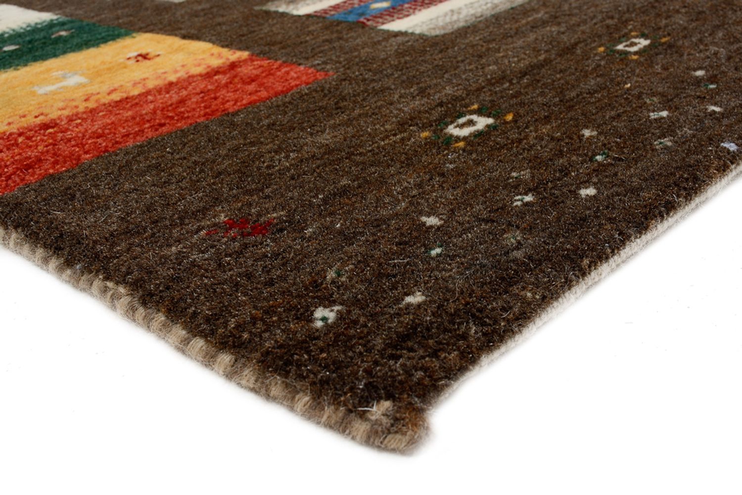 Alfombra Gabbeh - Loribaft Indus - 308 x 203 cm - multicolor