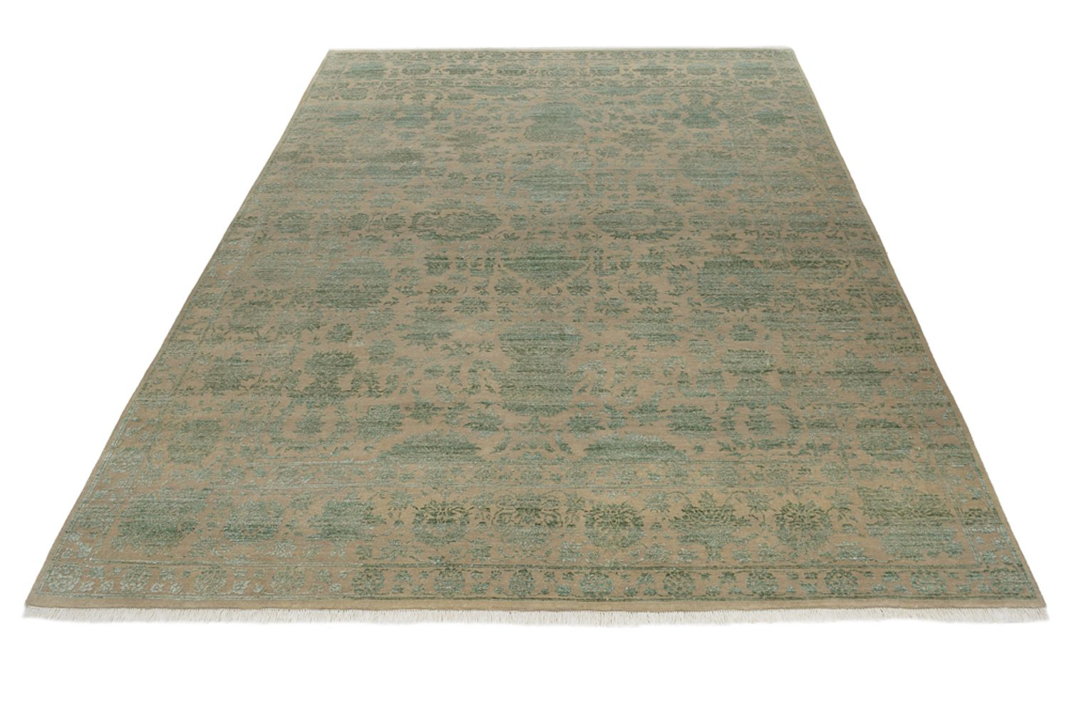 Alfombra de diseño - 326 x 248 cm - verde oliva