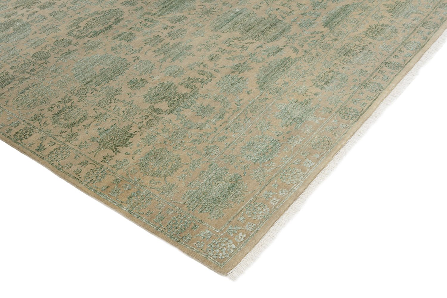 Alfombra de diseño - 326 x 248 cm - verde oliva