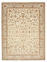Alfombra oriental - Tabriz - 364 x 275 cm - crema
