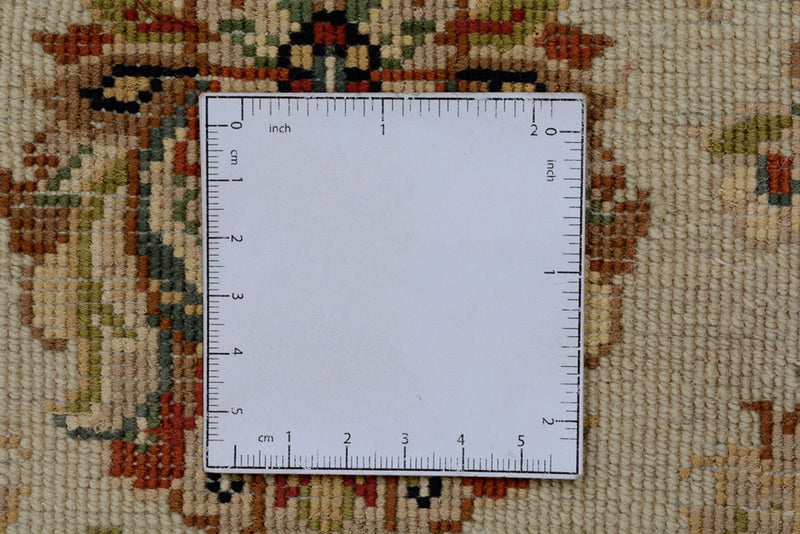 Alfombra oriental - Tabriz - 214 x 155 cm - azul oscuro