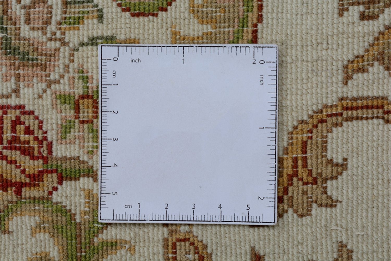 Alfombra oriental - Tabriz - 304 x 209 cm - crema