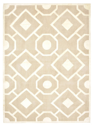Alfombra de diseño - 236 x 174 cm - beige