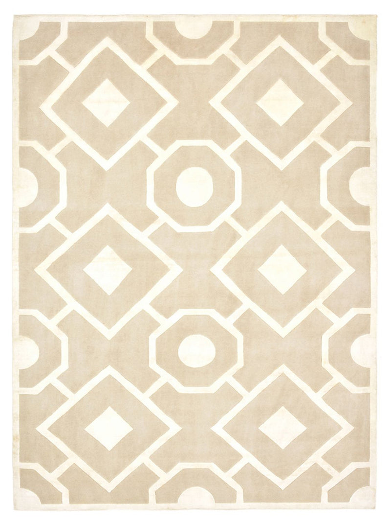 Alfombra de diseño - 236 x 174 cm - beige