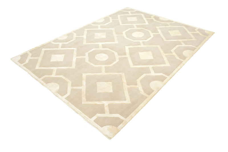 Alfombra de diseño - 236 x 174 cm - beige