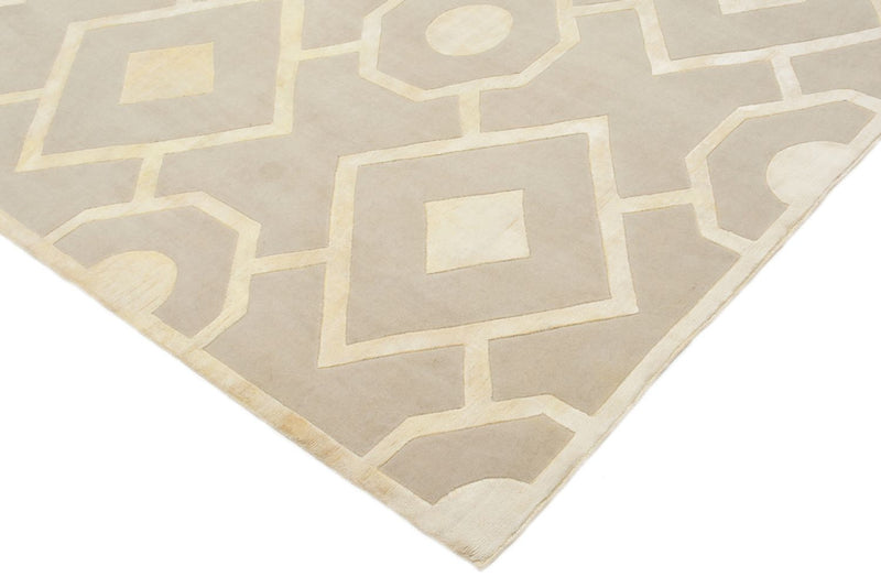 Alfombra de diseño - 236 x 174 cm - beige