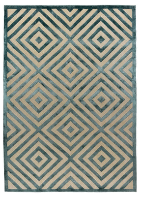 Alfombra de diseño - 237 x 169 cm - multicolor
