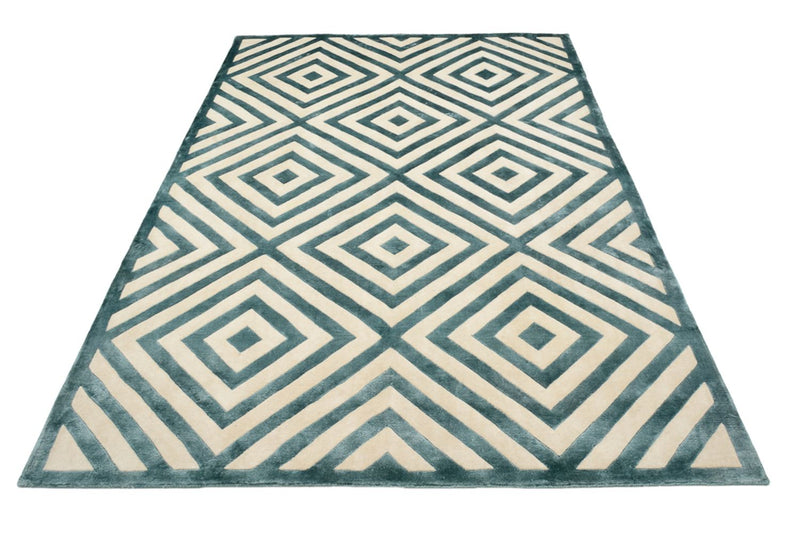 Alfombra de diseño - 237 x 169 cm - multicolor