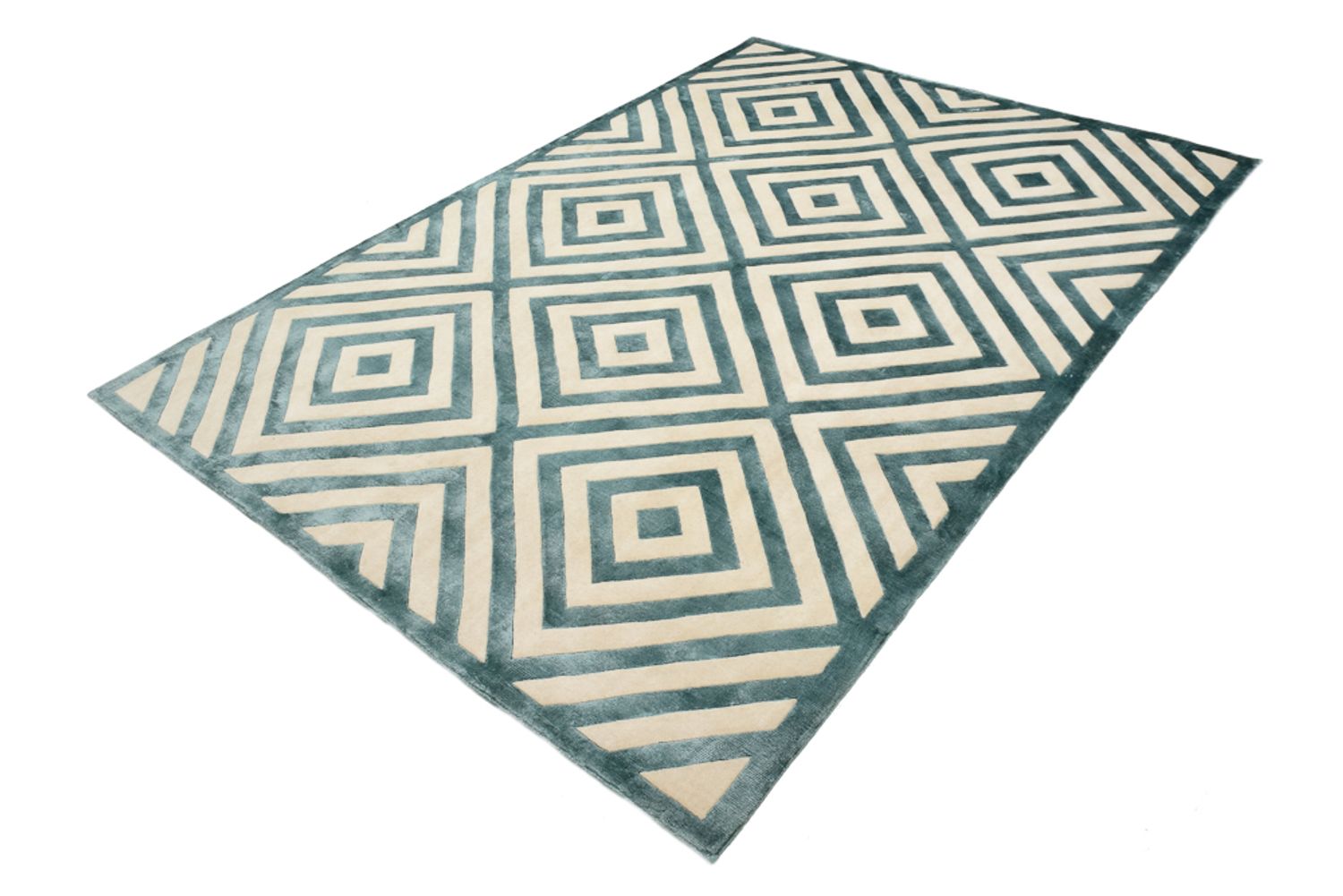 Alfombra de diseño - 237 x 169 cm - multicolor