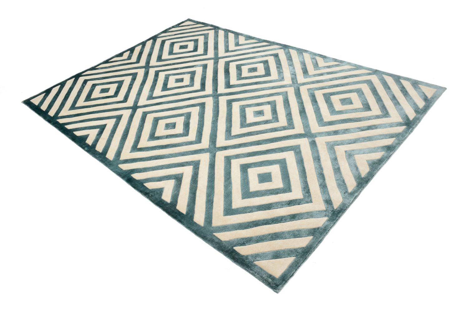 Alfombra de diseño - 237 x 169 cm - multicolor