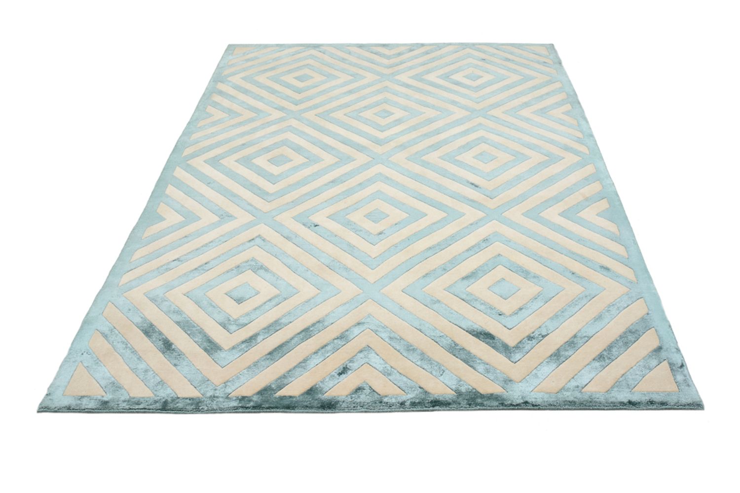 Alfombra de diseño - 237 x 169 cm - multicolor