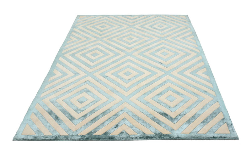 Alfombra de diseño - 237 x 169 cm - multicolor
