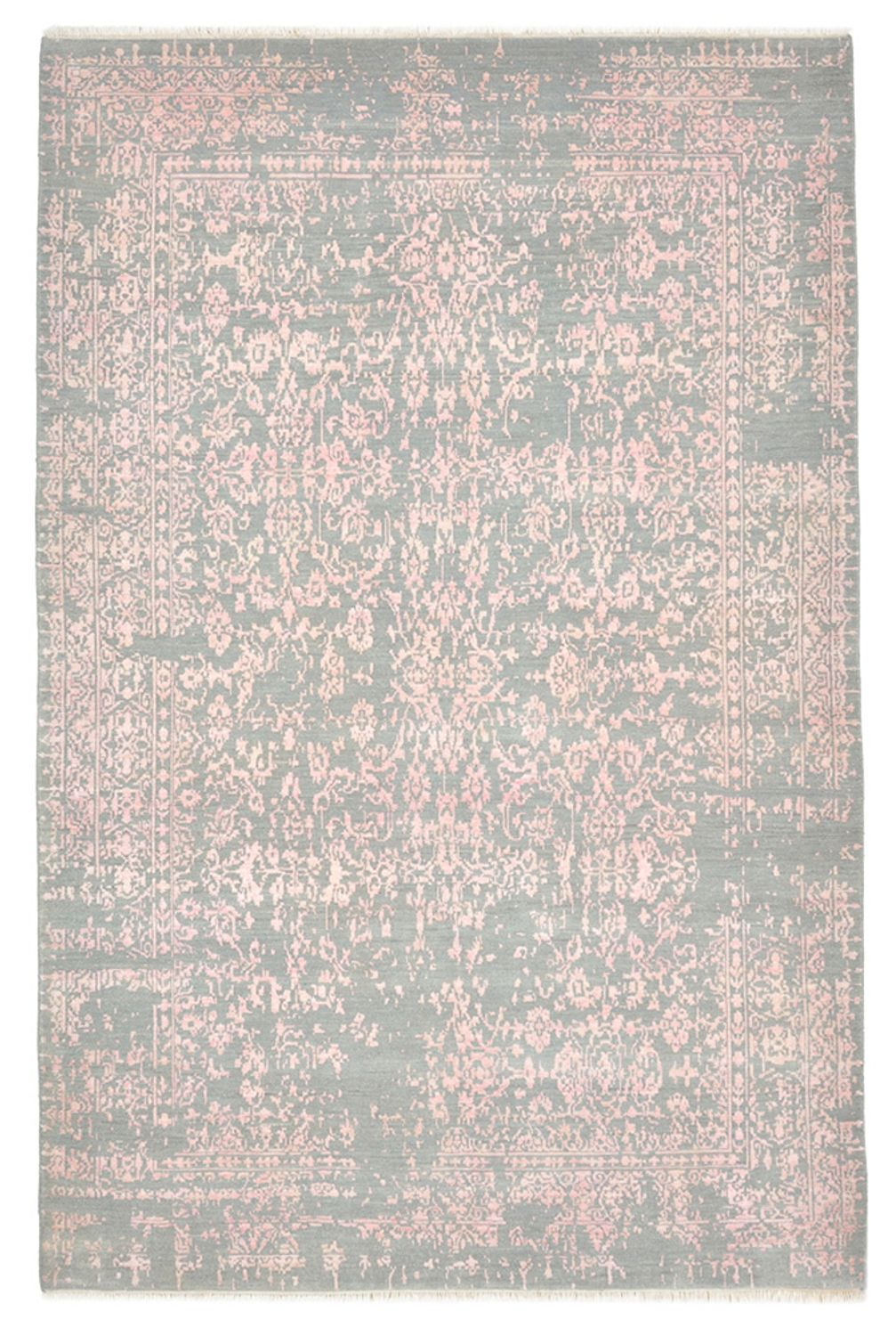 Alfombra de diseño - 257 x 171 cm - salmón
