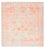 Alfombra de diseño - 261 x 251 cm - naranja