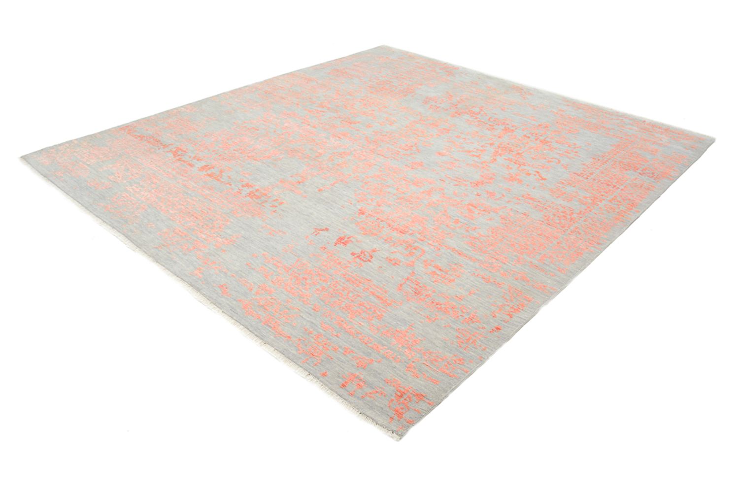 Alfombra de diseño cuadrado  - 257 x 249 cm - naranja