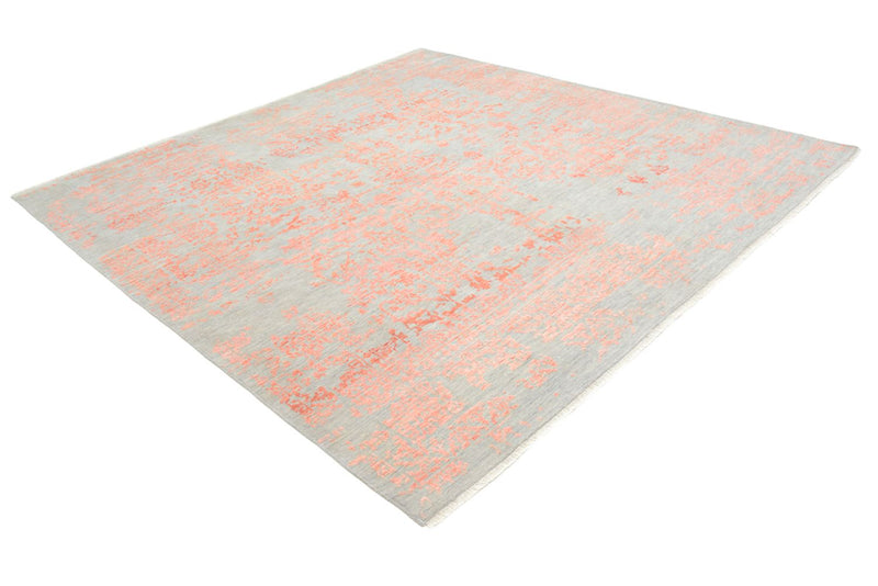 Alfombra de diseño cuadrado  - 257 x 249 cm - naranja