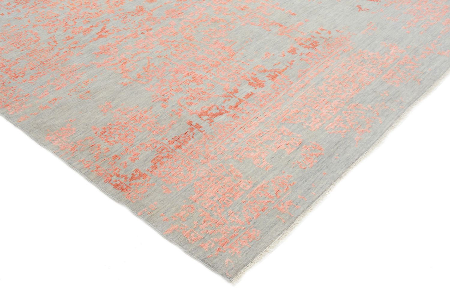 Alfombra de diseño cuadrado  - 257 x 249 cm - naranja