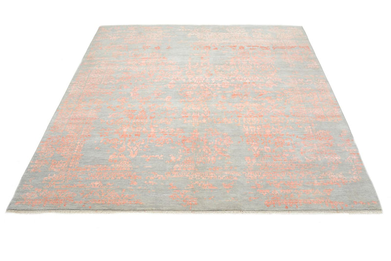 Alfombra de diseño cuadrado  - 257 x 249 cm - naranja