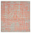 Alfombra de diseño - 261 x 251 cm - rosa
