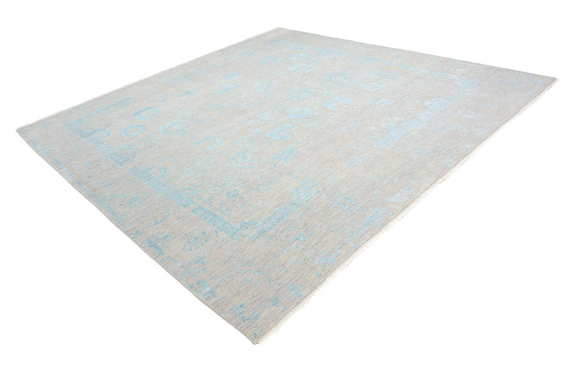 Alfombra de diseño cuadrado  - 301 x 301 cm - azul claro