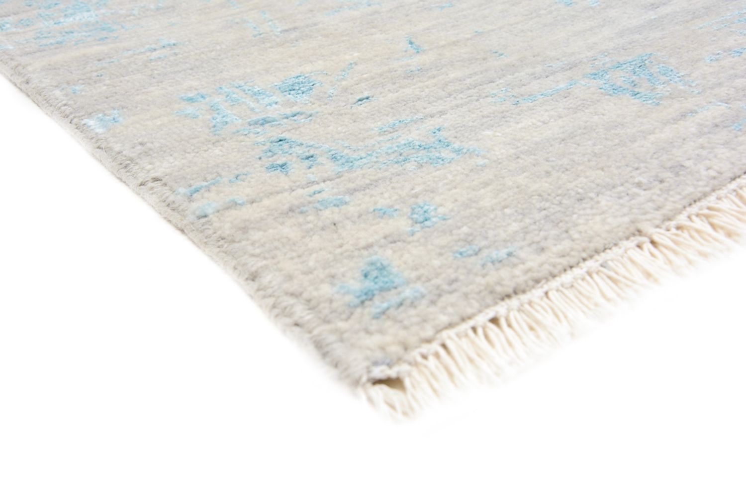 Alfombra de diseño cuadrado  - 301 x 301 cm - azul claro
