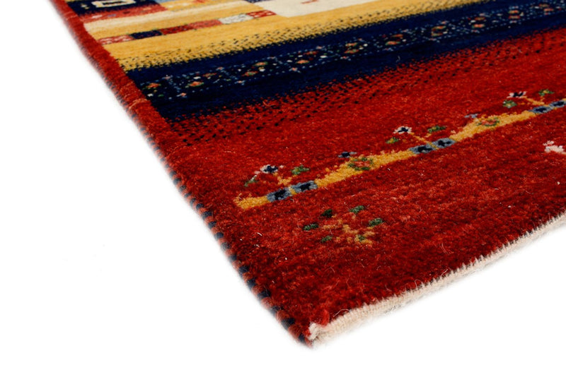 Alfombra Gabbeh - Loribaft Indus - 242 x 173 cm - multicolor