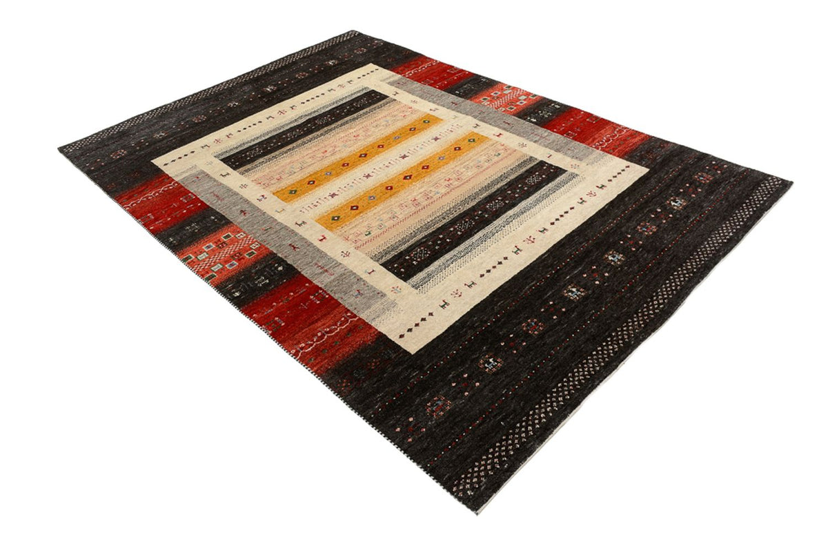 Alfombra Gabbeh - Loribaft Indus - 240 x 166 cm - multicolor