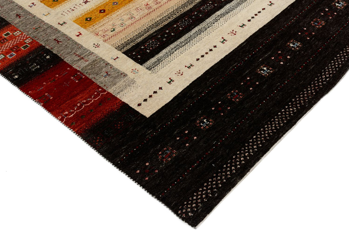 Alfombra Gabbeh - Loribaft Indus - 240 x 166 cm - multicolor