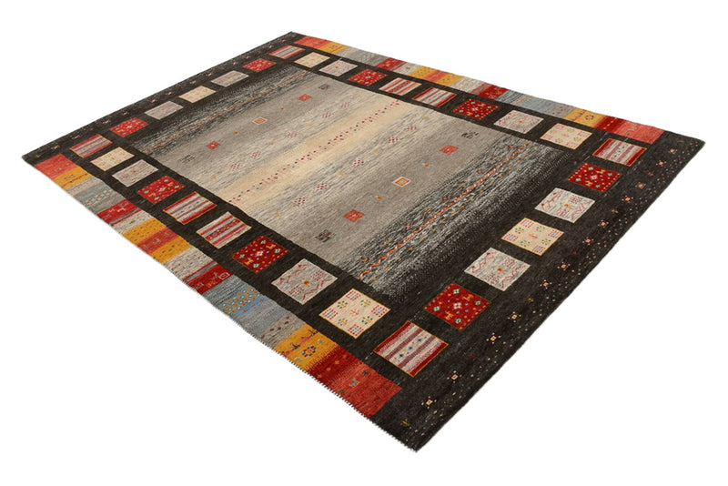 Alfombra Gabbeh - Loribaft Indus - 251 x 173 cm - multicolor