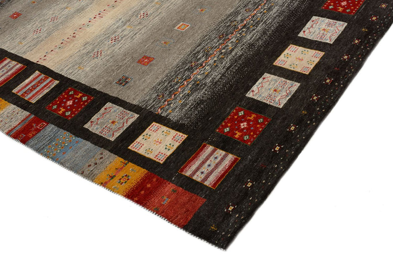 Alfombra Gabbeh - Loribaft Indus - 251 x 173 cm - multicolor