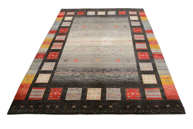 Alfombra Gabbeh - Loribaft Indus - 251 x 173 cm - multicolor